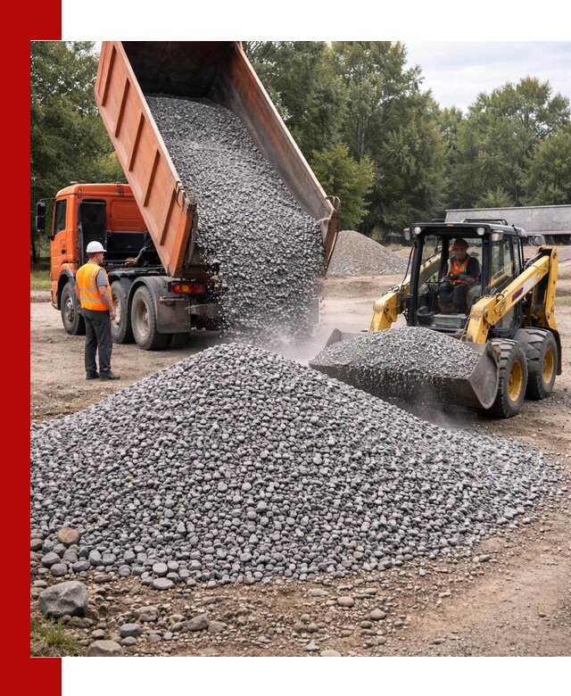 Купить гранитный щебень фракции 5–10 в Борисоглебске с доставкой