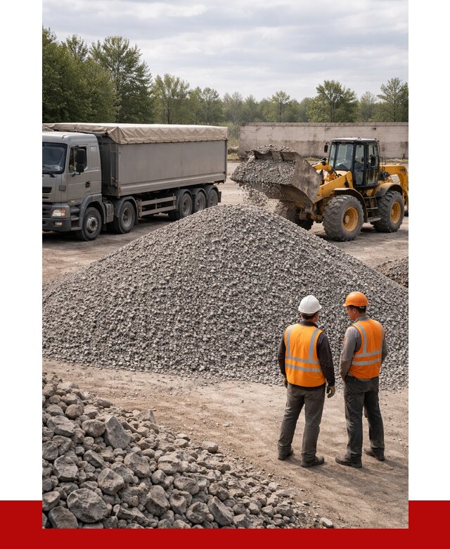 Гранитный щебень фракция 5-20 в Борисоглебске от 4370 руб | ПРОНЕРУДБрс