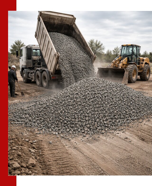 Гранитный щебень фракция 10-20 с доставкой в Борисоглебске