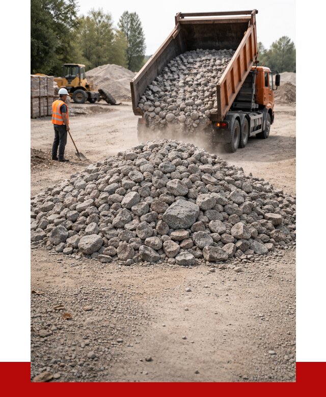 Гранитный щебень фракция 70-150 в Борисоглебске от 1717 | ПРОНЕРУДБрс