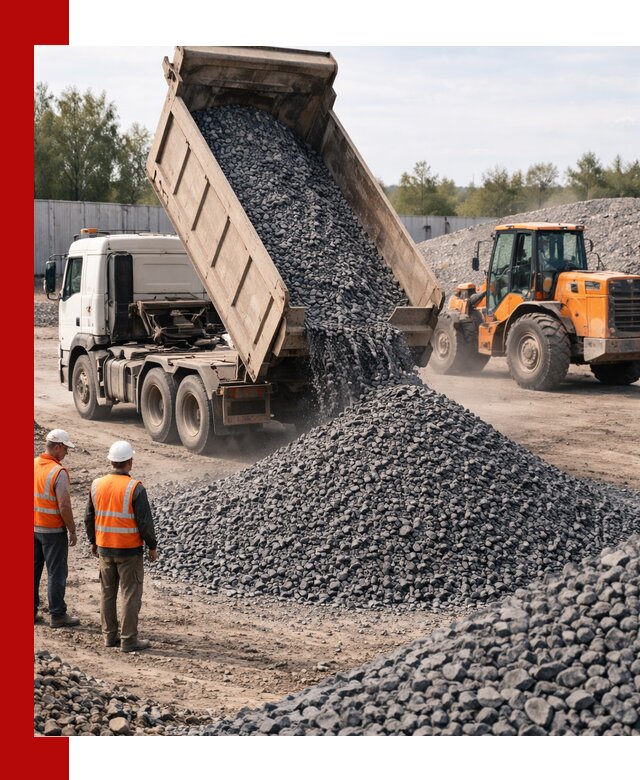 Доставка и продажа щебня габбро-диабаза в Борисоглебске