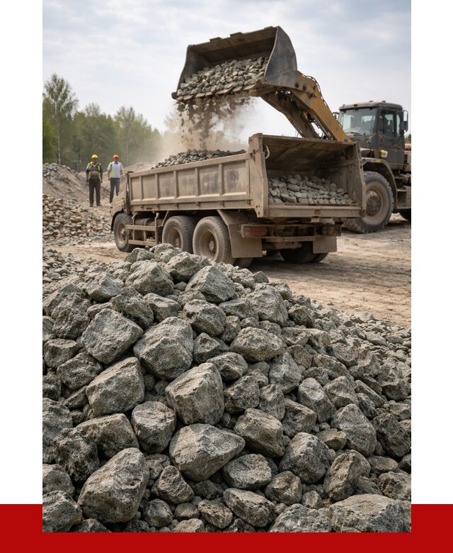 Щебень габбро диабаз фракция 70-150 в Борисоглебске от 2913 р.|ПРОНЕРУДБрс