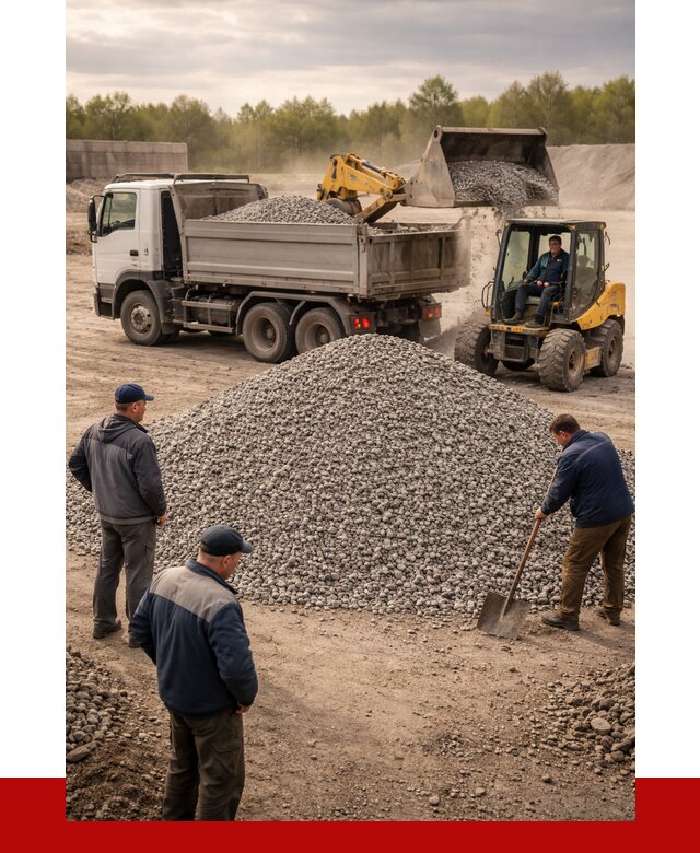 Гравийный щебень фракция 5-20 в Борисоглебске от 2497 р. ПРОНЕРУДБрс