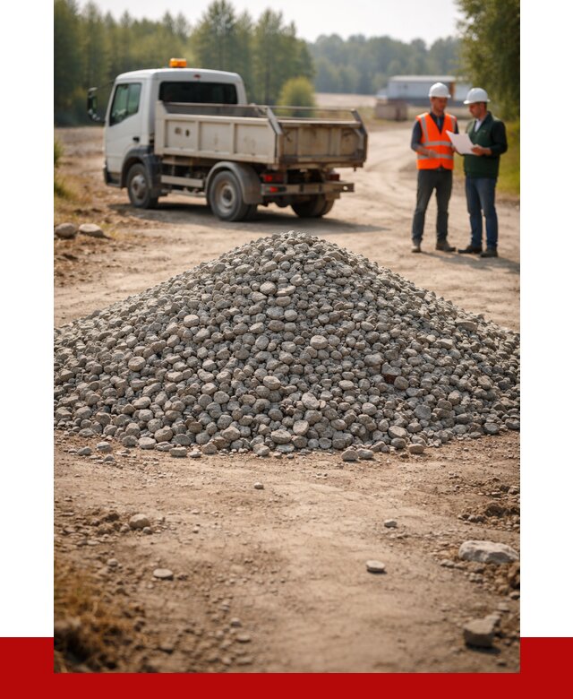 Гравийный щебень фракция 20-40 в Борисоглебске от 1248 р. | ПРОНЕРУДБрс