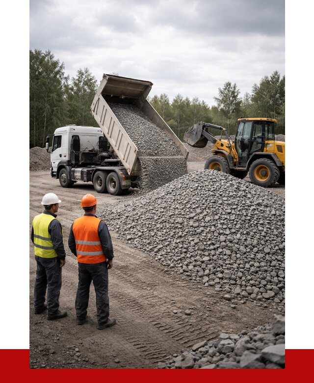 Гравийный щебень фракция 40-70 в Борисоглебске от 9884р | ПРОНЕРУДБрс