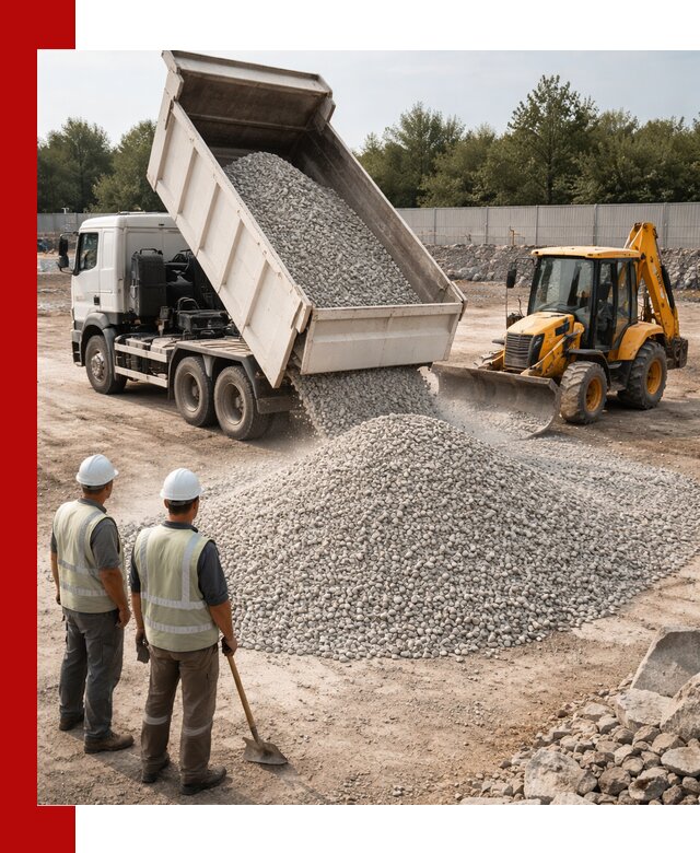Купить известняковый щебень фракции 5–10 мм с доставкой в Борисоглебске