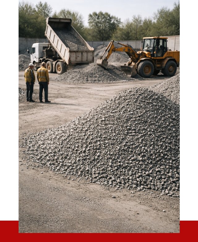 Вторичный щебень фр. 5-20 в Борисоглебске от 1665 р. - ПРОНЕРУДБрс