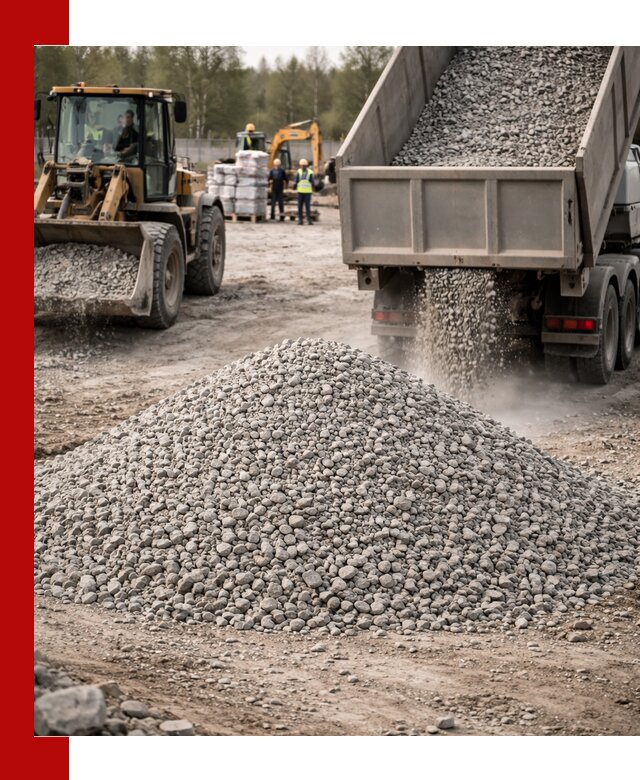 Вторичный щебень фракции 5-20 в Борисоглебске — доставка и продажа крупнотоннажно