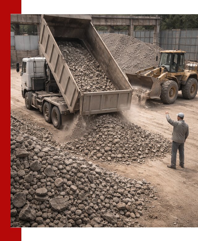 Вторичный щебень фракция 20-40 с доставкой в Борисоглебске