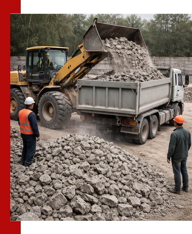 Вторичный щебень фракция 70–150 в Борисоглебске с доставкой