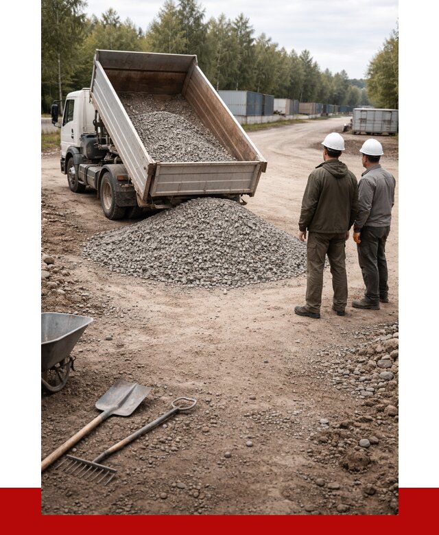 Бетонный щебень фракция 5-20 в Борисоглебске от 3329 р., ПРОНЕРУДБрс