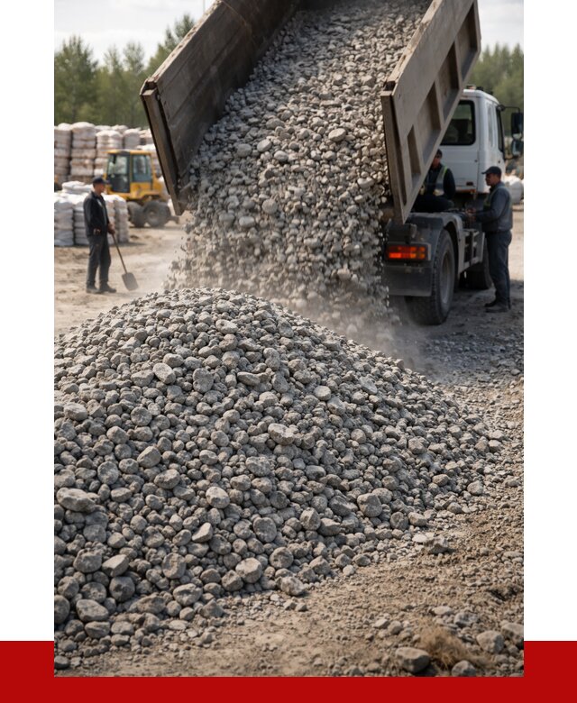 Бетонный щебень фракция 40-70 в Борисоглебске от 1873 р. ПРОНЕРУДБрс