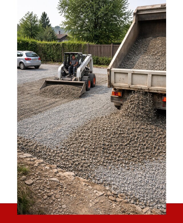 Щебень для парковки в Борисоглебске с доставкой от 1248 р.| ПРОНЕРУДБрс