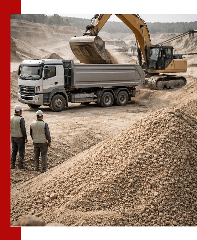 Карьерный крупнозернистый песок с доставкой в Борисоглебске