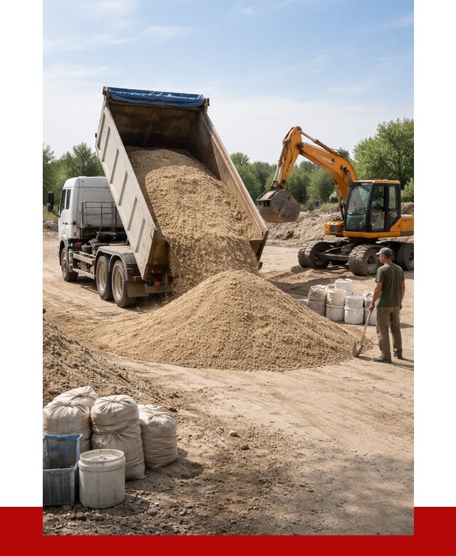 Купить речной песок в Борисоглебске от 1248 р. за куб | ПРОНЕРУДБрс