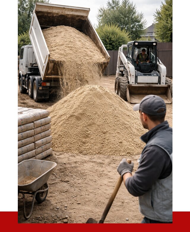 Мытый речной песок с доставкой в Борисоглебске от 1509 р. | ПРОНЕРУДБрс