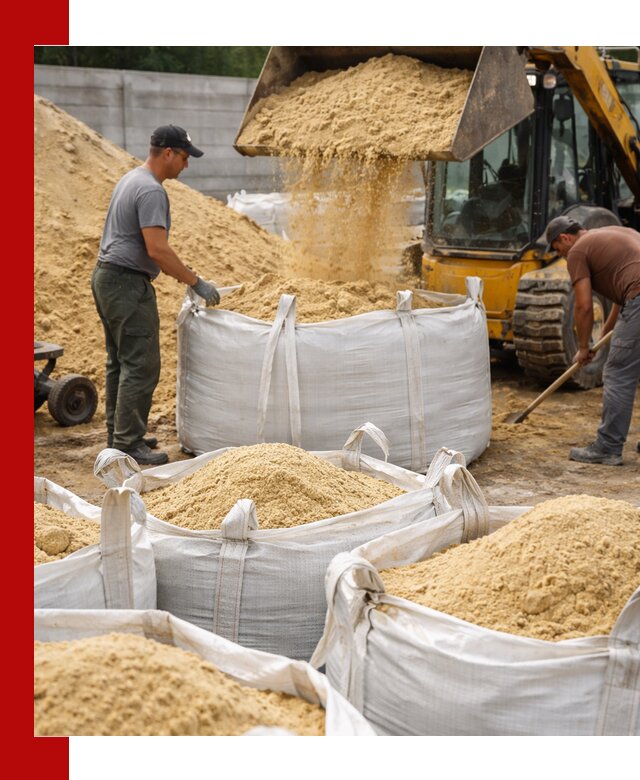 Поставка качественного песка для кладки в Борисоглебске