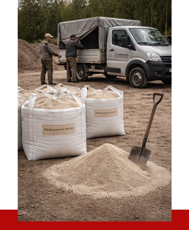 Кварцевый песок для пескоструя в Борисоглебске от 4682 р. | ПРОНЕРУДБрс