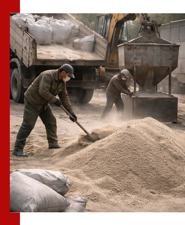 Кварцевый песок для пескоструя в Борисоглебске — доставка и качество