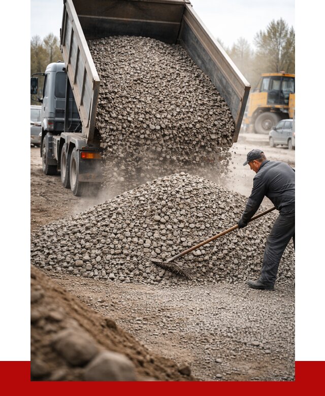 Гравий фракция 20-40 в Борисоглебске от 2601 р. доставка | ПРОНЕРУДБрс