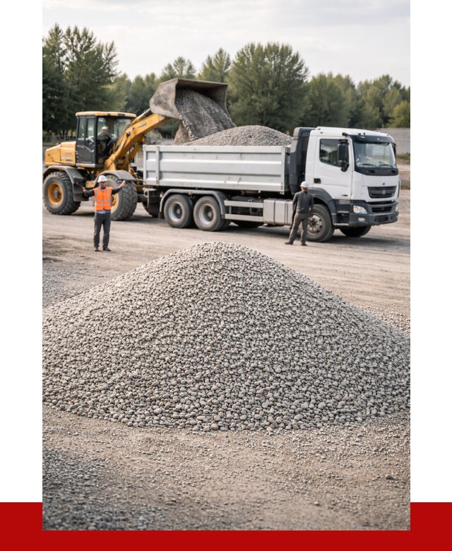 Купить мытый гравий в Борисоглебске от 3641 р, доставка ПРОНЕРУДБрс