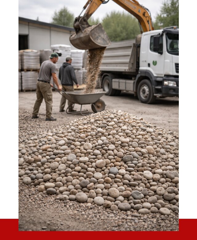 Галька декоративная в Борисоглебске от 3329 р. за куб | ПРОНЕРУДБрс