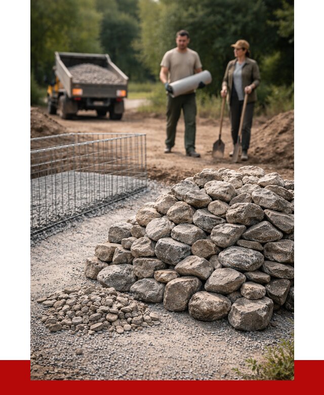 Камень для габионов фракция 100-200 в Борисоглебске от 4994 р. | ПРОНЕРУДБрс