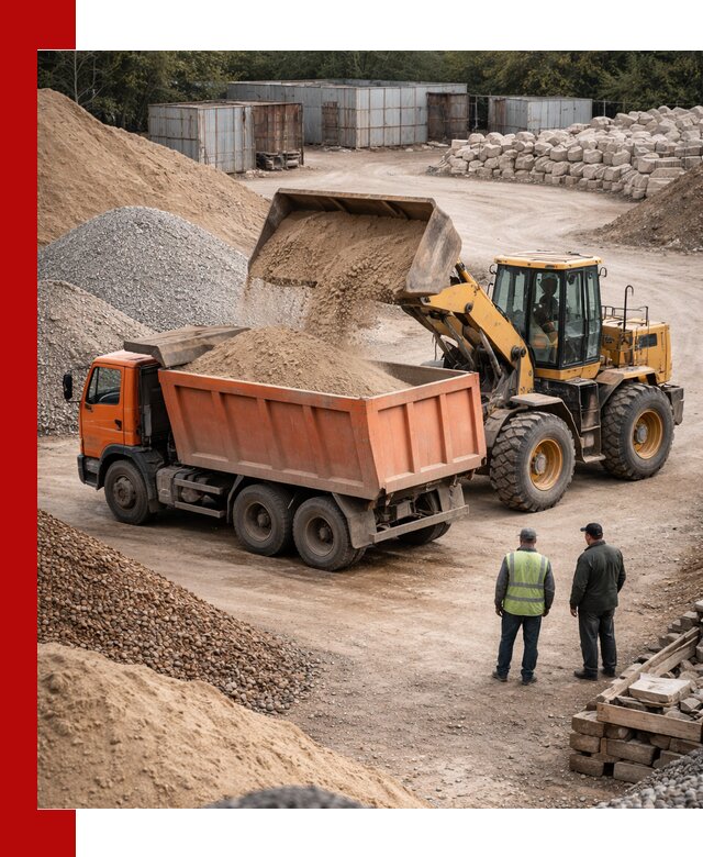 Доставка сыпучих смесей и смесей для стройки в Борисоглебске