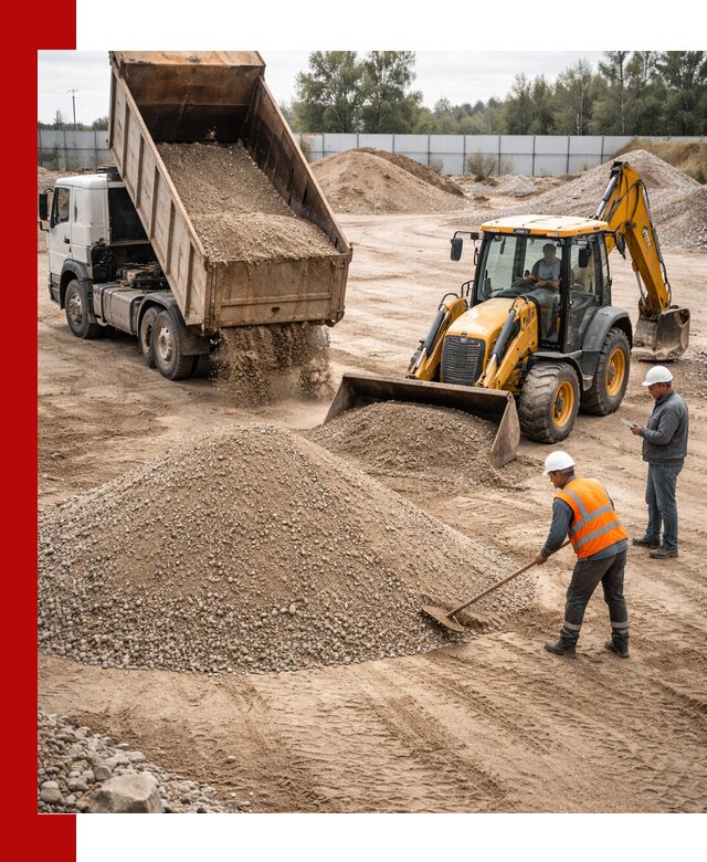 Поставка и доставка ПГС С4 в мешках и самосвалах в Борисоглебске