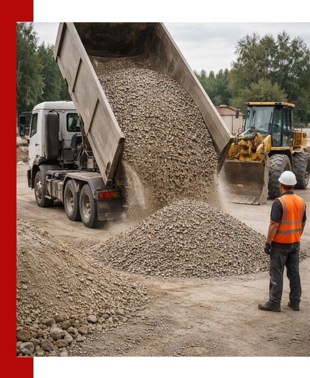 Доставка щпс в Борисоглебске — щебеночно-песчаная смесь под заборы и дорожки