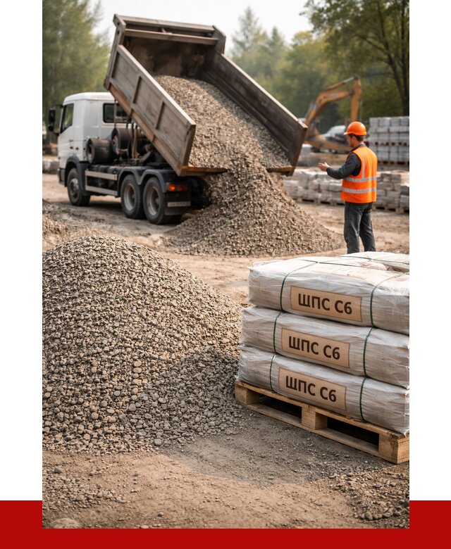 ЩПС С6 в Борисоглебске с доставкой от 2289 р. за куб | ПРОНЕРУДБрс