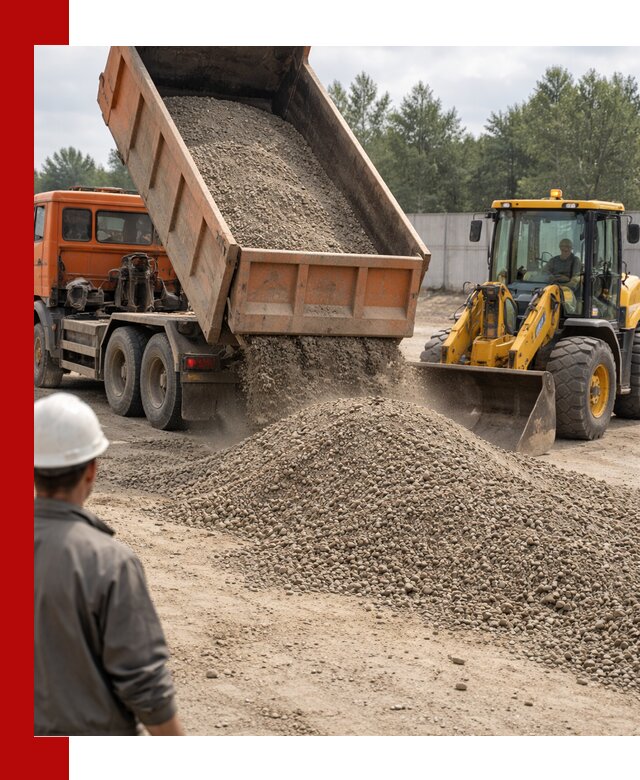 Доставка щпс С8 самосвалами в Борисоглебске от производителя