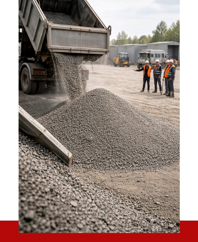 Гравийный отсев 0-5 в Борисоглебске от 1248 р. с доставкой | ПРОНЕРУДБрс