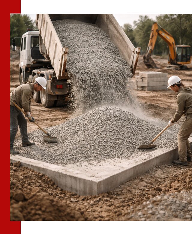 Доставка и продажа отсева для бетона в Борисоглебске