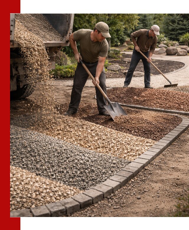 Декоративная крошка для ландшафта в Борисоглебске — продажа и доставка