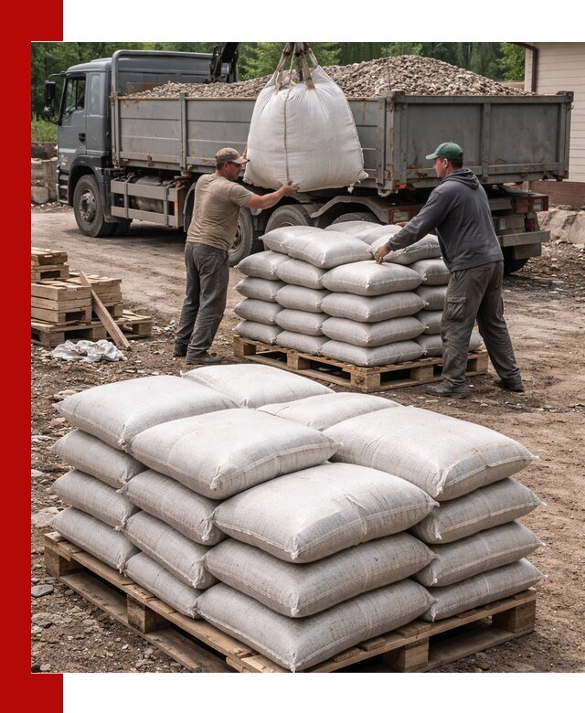 Керамзит в мешках с доставкой в Борисоглебске от компании-поставщика