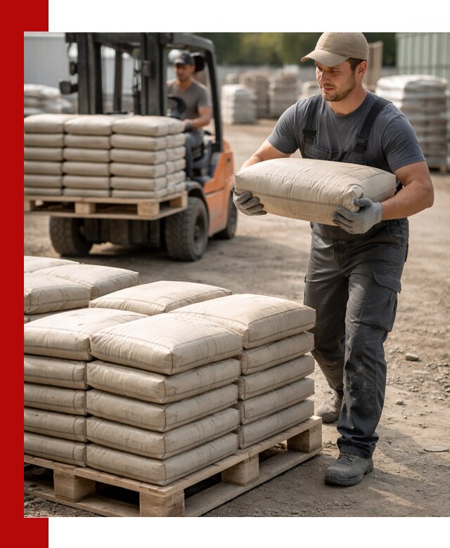 Доставка цемента в мешках оптом и в розницу в Борисоглебске