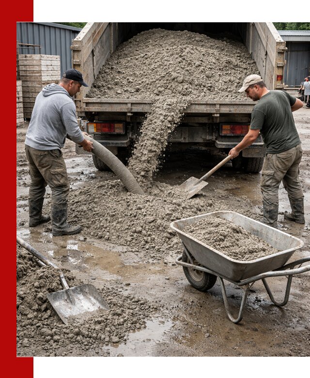 Цементно-песчаная смесь М150 доставка в Борисоглебске