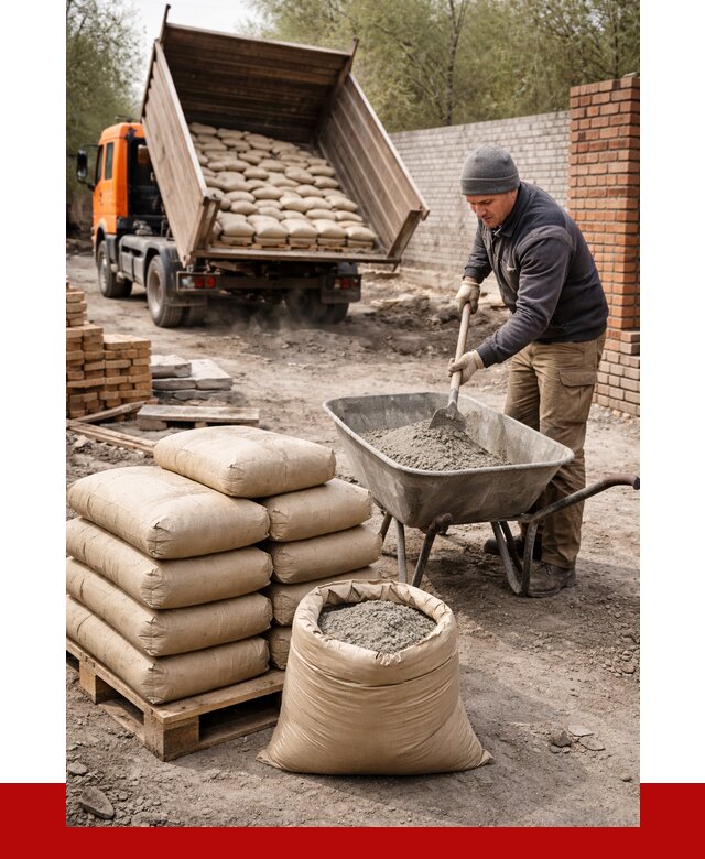 Купить сухую смесь для кладки в Борисоглебске от 1248 р. | ПРОНЕРУДБрс