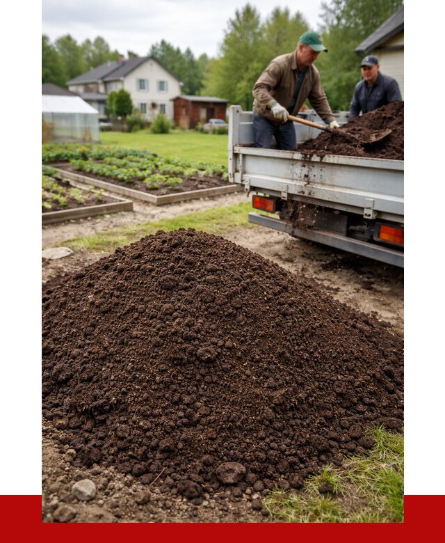 Плодородный грунт в Борисоглебске с доставкой от 4370 р. | ПРОНЕРУДБрс