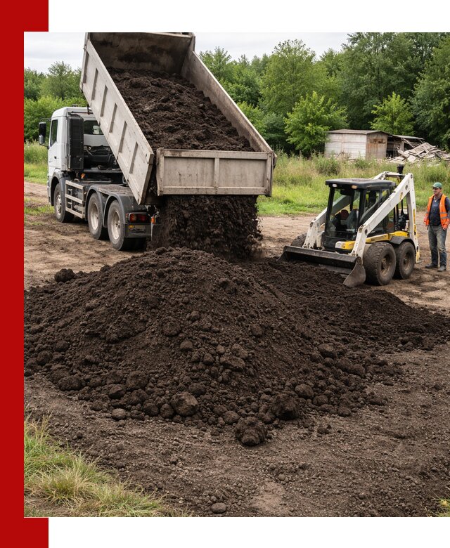 Поставка плодородной земли с доставкой самосвалом в Борисоглебске