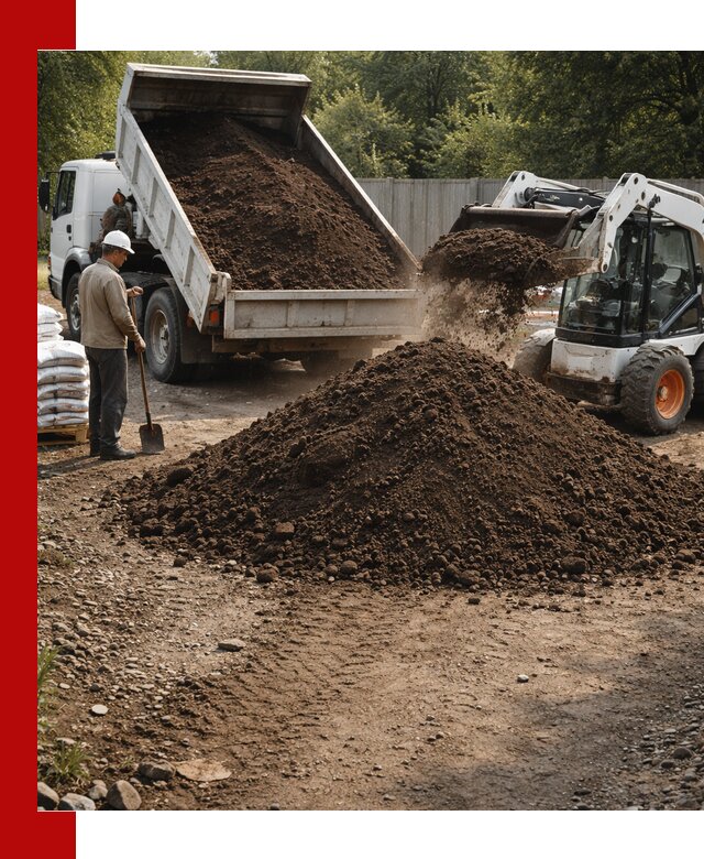 Доставка растительного грунта в Борисоглебске от производителя оптом и в розницу