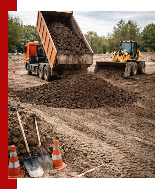 Поставка и доставка планировочного грунта в Борисоглебске
