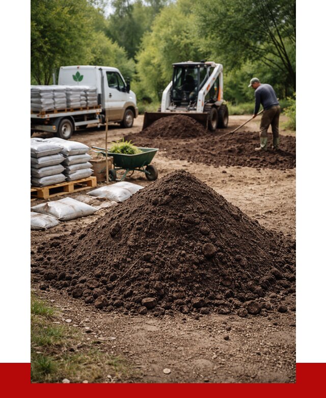 Грунт для озеленения с доставкой в Борисоглебске от 1873 р. | ПРОНЕРУДБрс