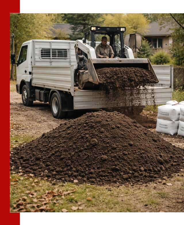 Доставка садовой земли в больших объёмах в Борисоглебске