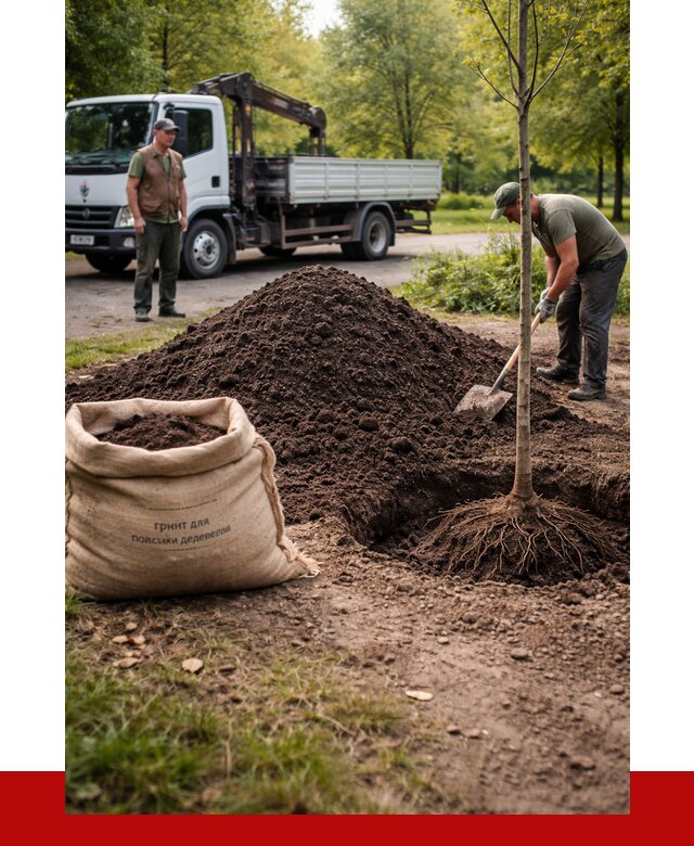 Грунт для посадки деревьев в Борисоглебске от 1248 р. | ПРОНЕРУДБрс