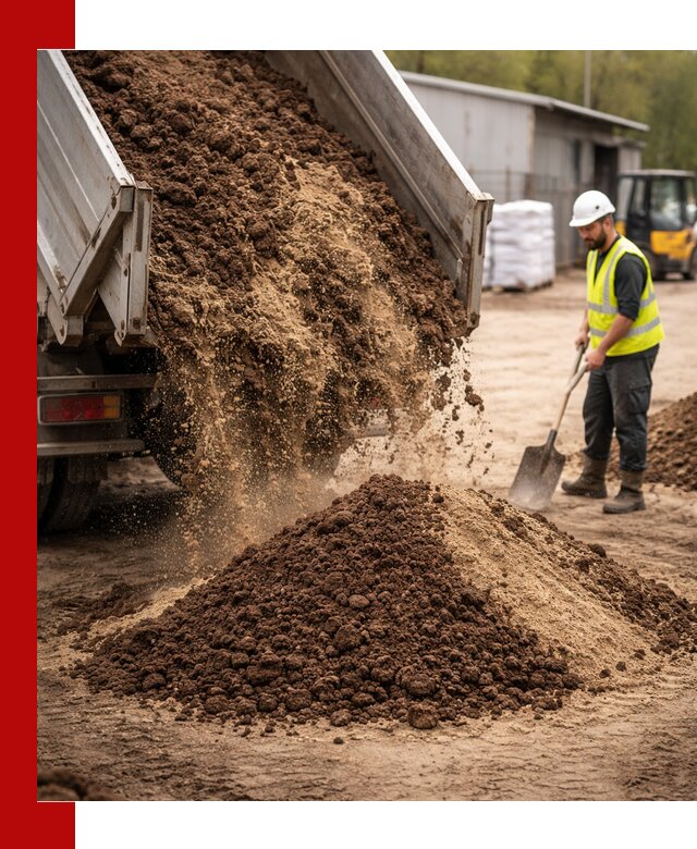 Доставка торфо-песчаной смеси в Борисоглебске для строительства и озеленения