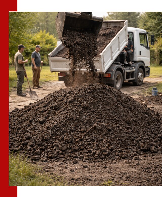 Доставка и продажа чернозема в Борисоглебске оптом и в розницу