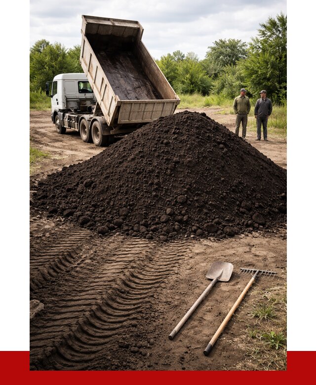 Купить чернозем навалом в Борисоглебске от 1248 р. за куб | ПРОНЕРУДБрс
