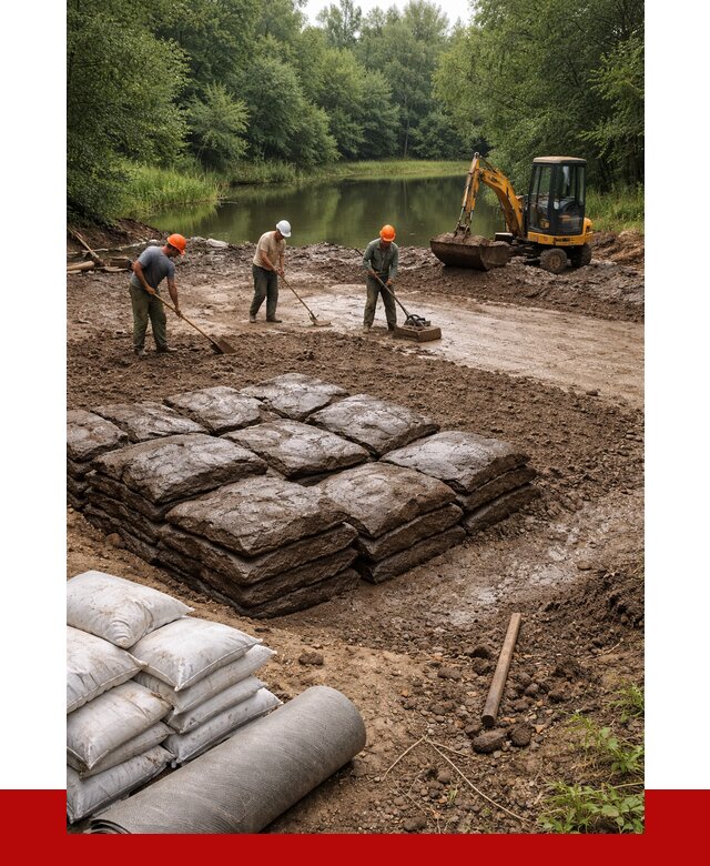 Купить глину для пруда в Борисоглебске от 4682 р. с доставкой | ПРОНЕРУДБрс